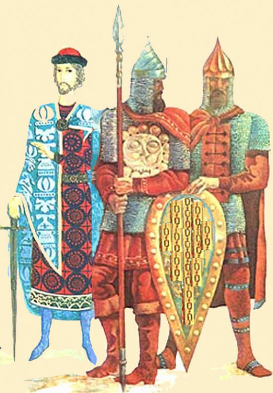 Ярославичи - Изяслав, Святослав и Всеволод, великие князья Киевские с 1054 по 1073 год