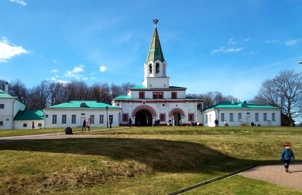 Передние ворота в Коломенском. XVII век